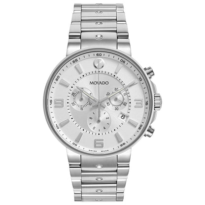 Front view of Movado SE Pilot Men's Swiss Quartz (Battery-Powered) Watch 0606760