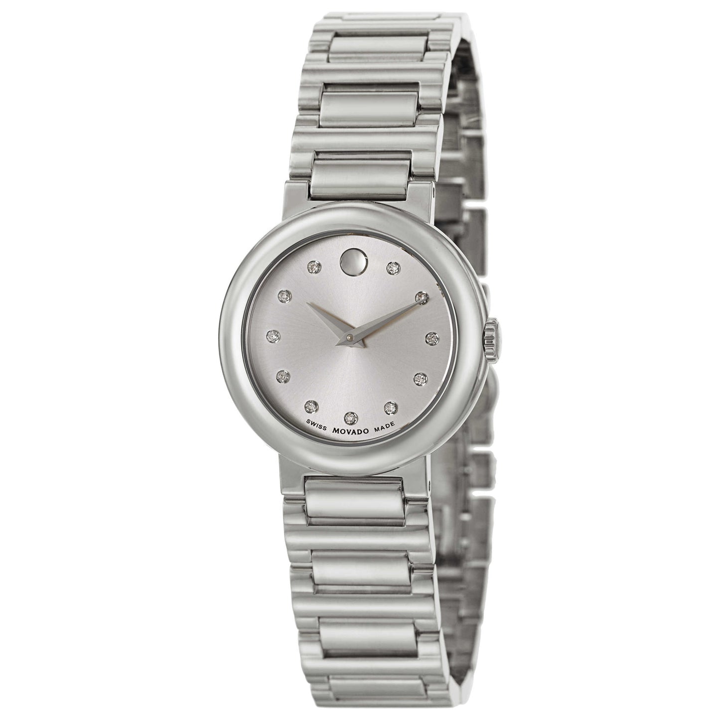 Front view of Movado Concerto Women's Swiss Quartz (Battery-Powered) Watch 0606789
