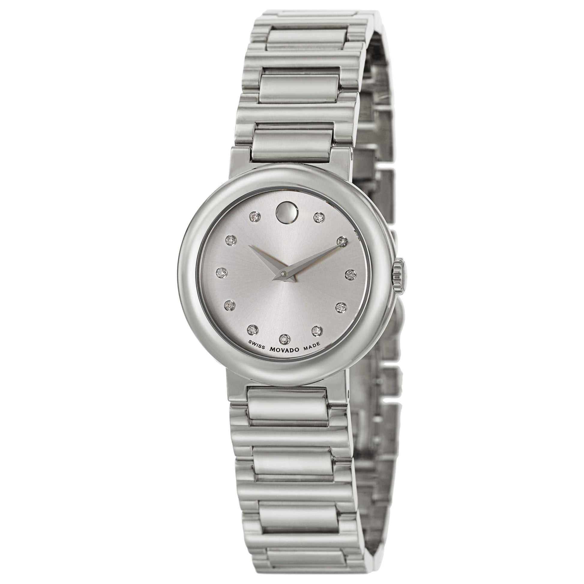 Front view of Movado Concerto Women's Swiss Quartz (Battery-Powered) Watch 0606789