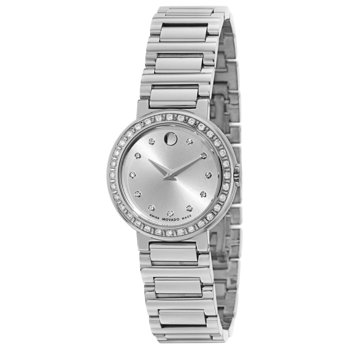 Front view of Movado Concerto Women's Swiss Quartz (Battery-Powered) Watch 0606793