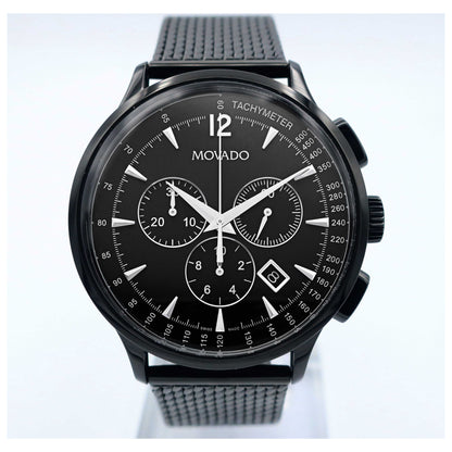 Front view of Movado Circa Men's Swiss Quartz (Battery-Powered) Watch 0606804-SD