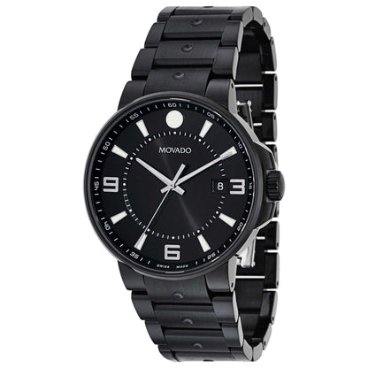 Front view of Movado SE Pilot Men's Swiss Quartz (Battery-Powered) Watch 0606809