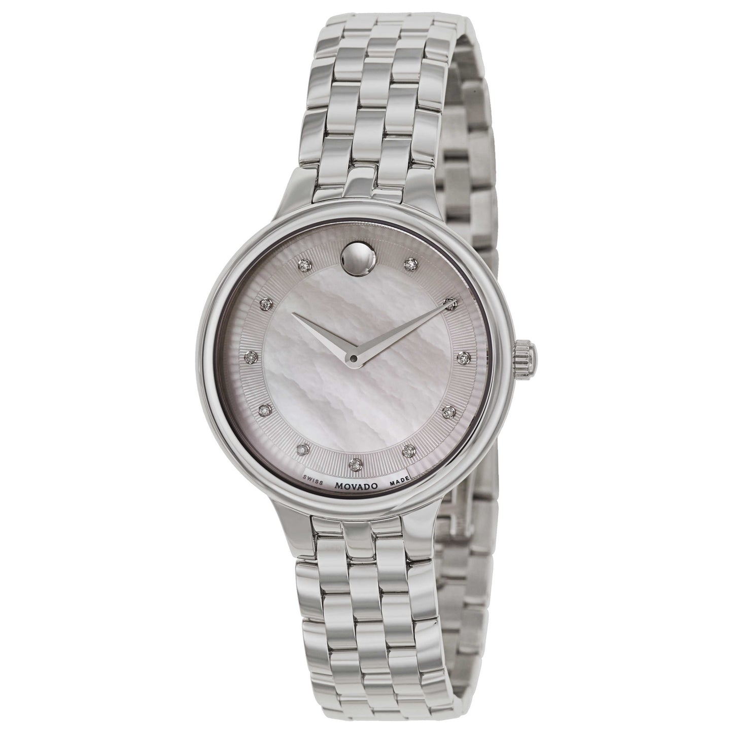 Front view of Movado Trevi Women's Swiss Quartz (Battery-Powered) Watch 0606810