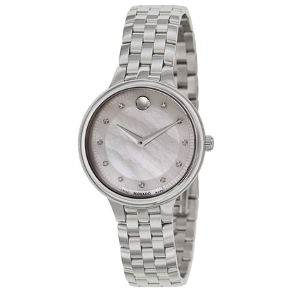 Front view of Movado Trevi Women's Swiss Quartz (Battery-Powered) Watch 0606810