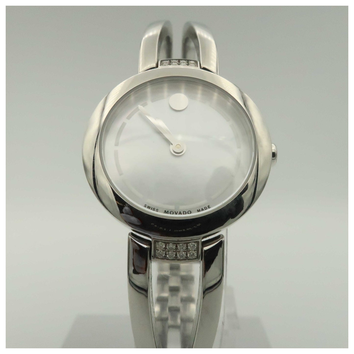 Front view of Movado Amorosa Women's Swiss Quartz (Battery-Powered) Watch 0606813-PO