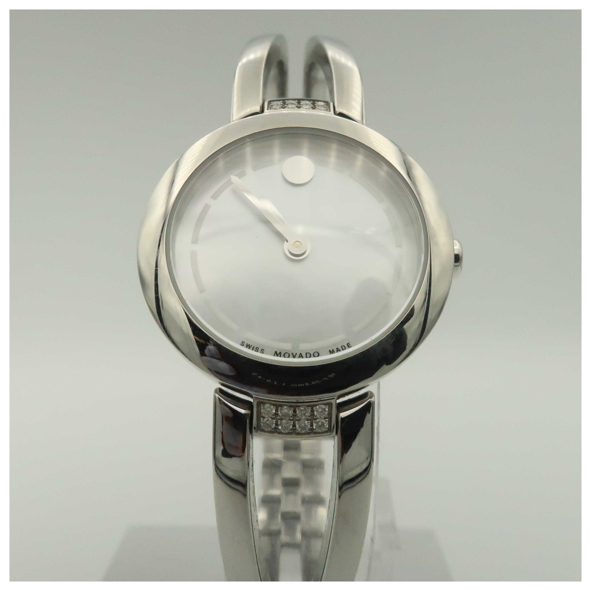 Front view of Movado Amorosa Women's Swiss Quartz (Battery-Powered) Watch 0606813-PO