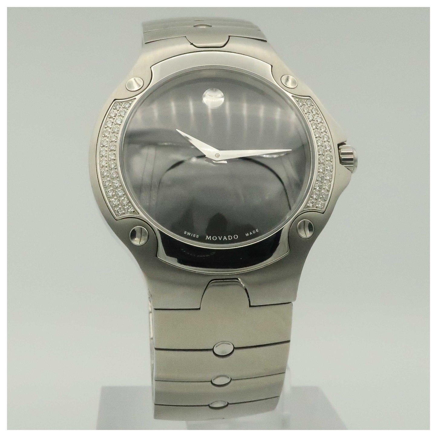 Front view of Movado Sports Edition Women's Swiss Quartz (Battery-Powered) Watch 0606830-SDV