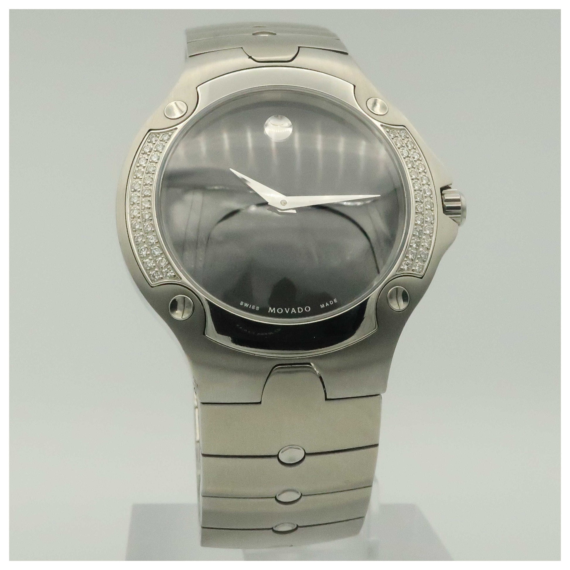 Front view of Movado Sports Edition Women's Swiss Quartz (Battery-Powered) Watch 0606830-SDV
