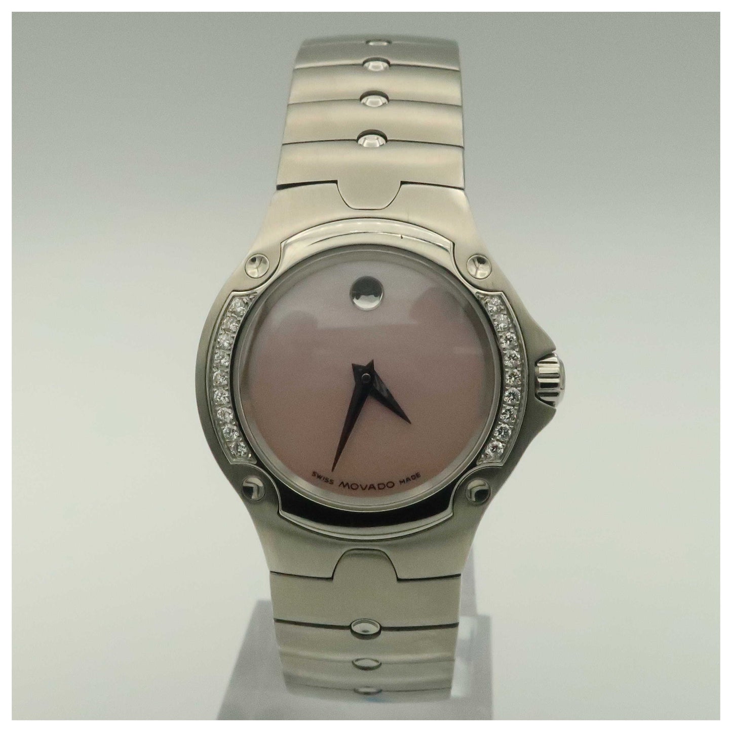 Front view of Movado Sports Edition Women's Swiss Quartz (Battery-Powered) Watch 0606834-SD