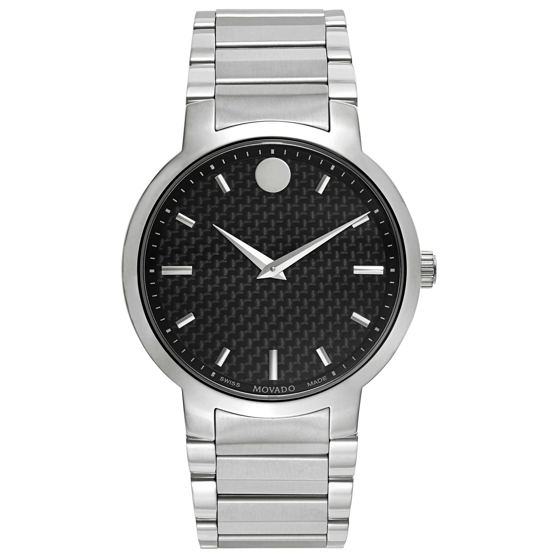 Front view of Movado Gravity Men's Swiss Quartz (Battery-Powered) Watch 0606838