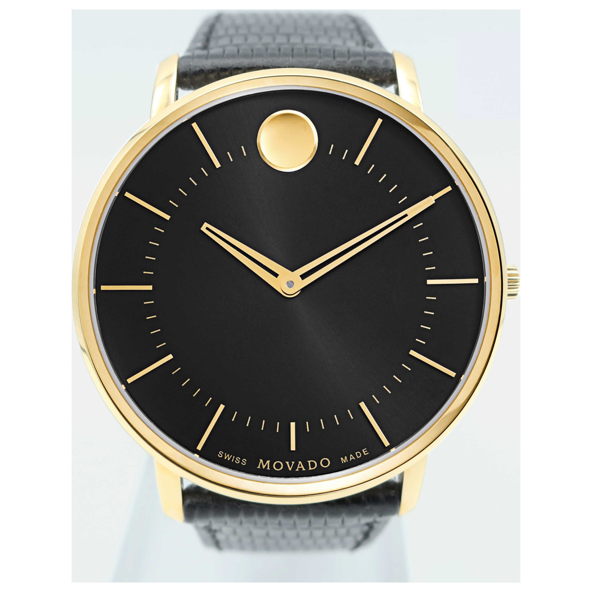 Front view of Movado Movado TC Men's Swiss Quartz (Battery-Powered) Watch 0606847-PO4