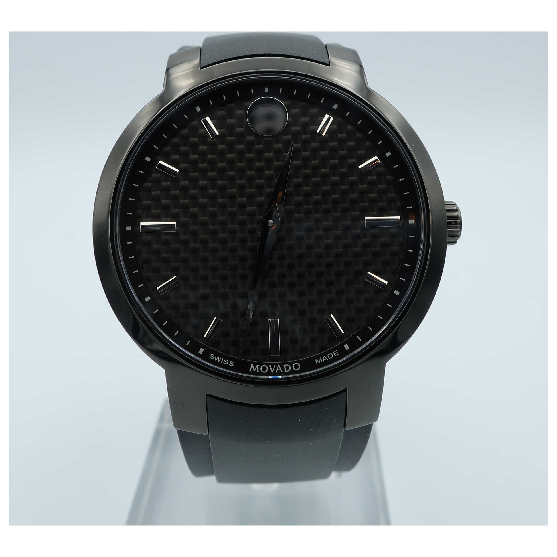 Front view of Movado Gravity Men's Swiss Quartz (Battery-Powered) Watch 0606849-SD