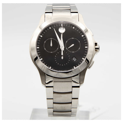 Front view of Movado Masino Men's Swiss Quartz (Battery-Powered) Watch 0606885-SD