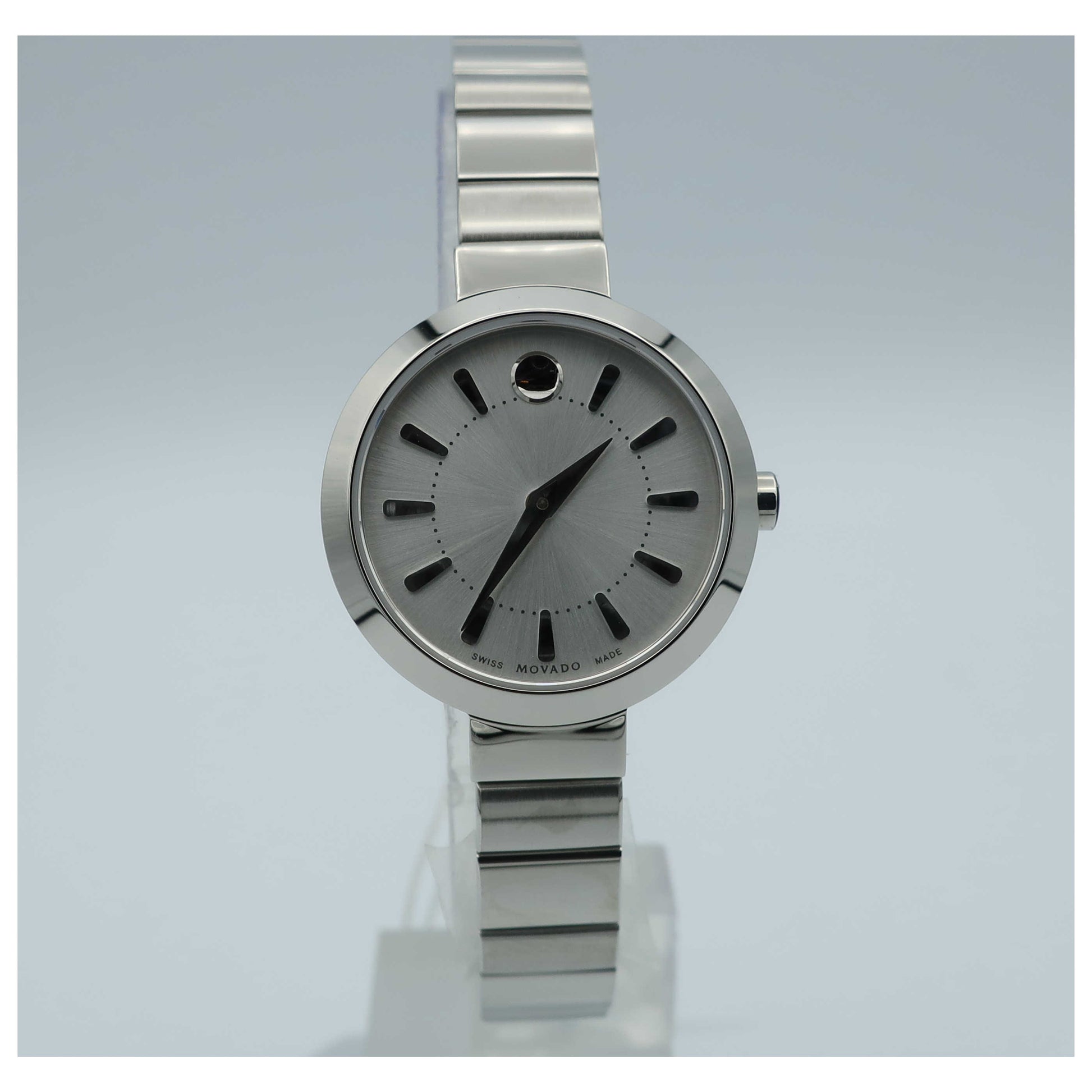 Front view of Movado Dress Women's Swiss Quartz (Battery-Powered) Watch 0606890-SD