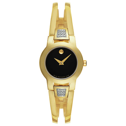 Front view of Movado Amorosa Women's Swiss Quartz (Battery-Powered) Watch 0606895