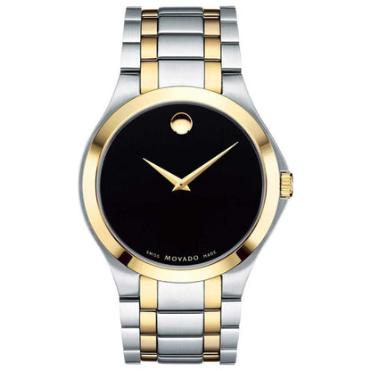 Front view of Movado Classic Men's Quartz Watch 0606896
