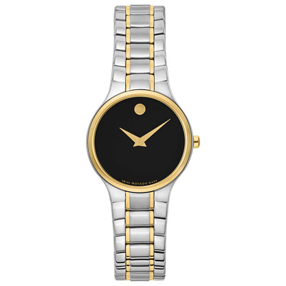 Front view of Movado Serio Women's Swiss Quartz (Battery-Powered) Watch 0606902