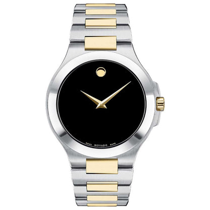 Front view of Movado Corporate Men's Quartz Watch 0606907