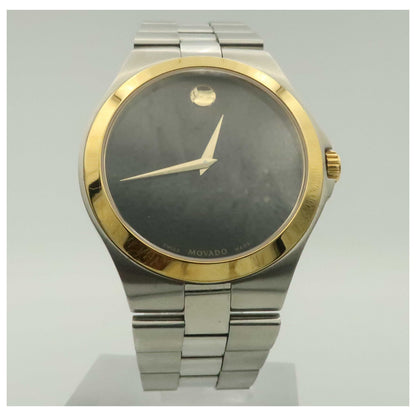 Front view of Movado Movado Collection Men's Swiss Quartz (Battery-Powered) Watch 0606909-PO2