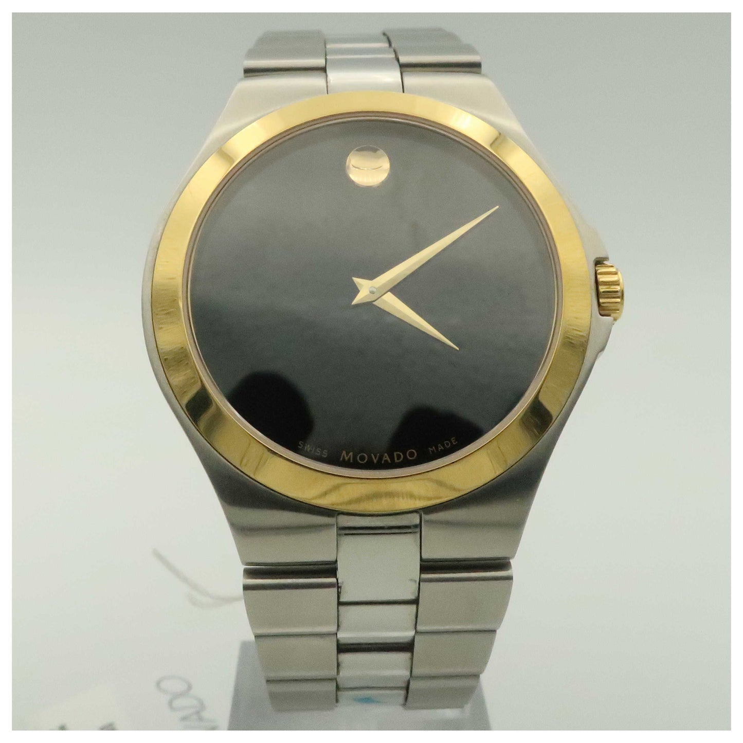 Front view of Movado Movado Collection Men's Swiss Quartz (Battery-Powered) Watch 0606909-PO