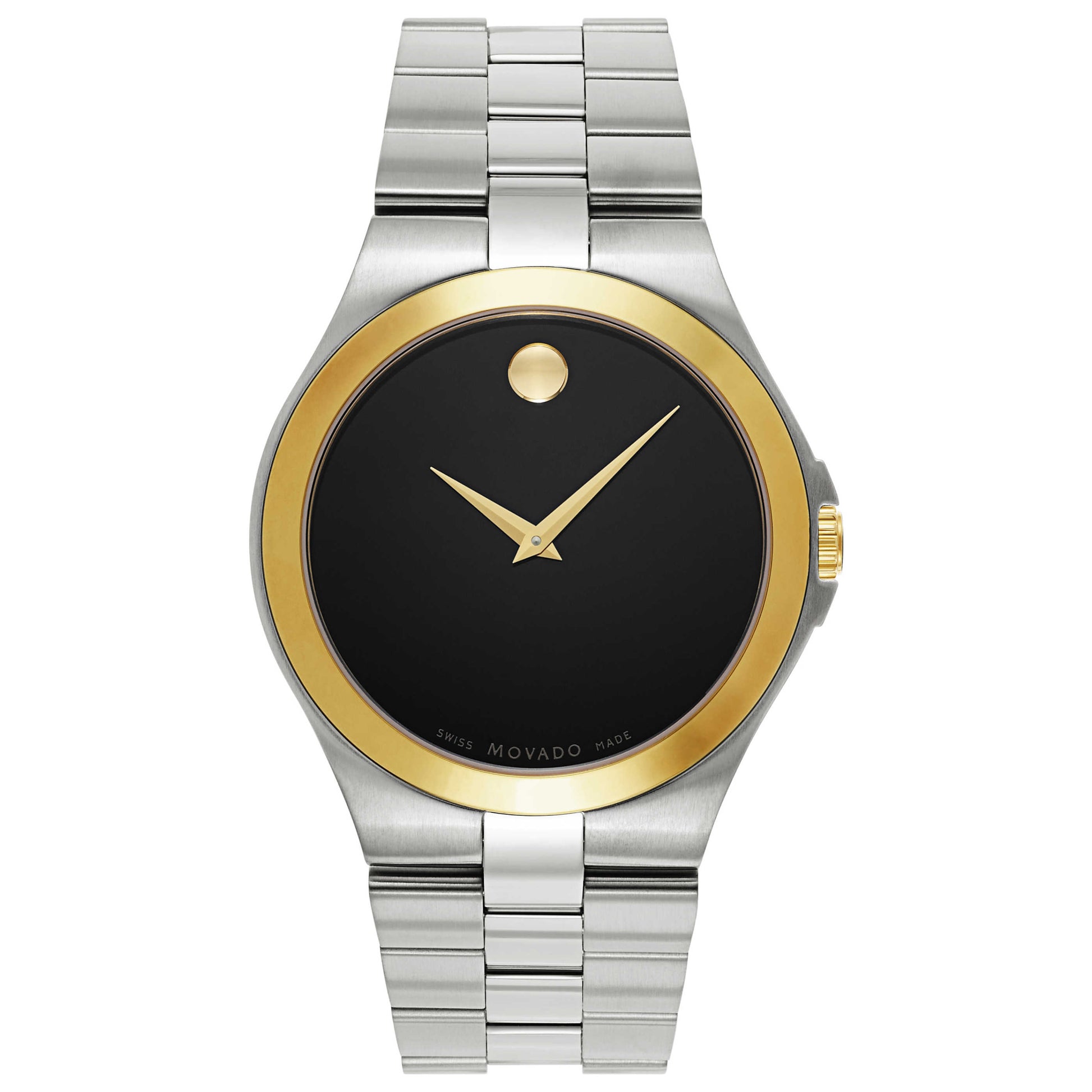 Front view of Movado Movado Collection Men's Swiss Quartz (Battery-Powered) Watch 0606909