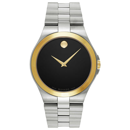 Front view of Movado Movado Collection Men's Swiss Quartz (Battery-Powered) Watch 0606909
