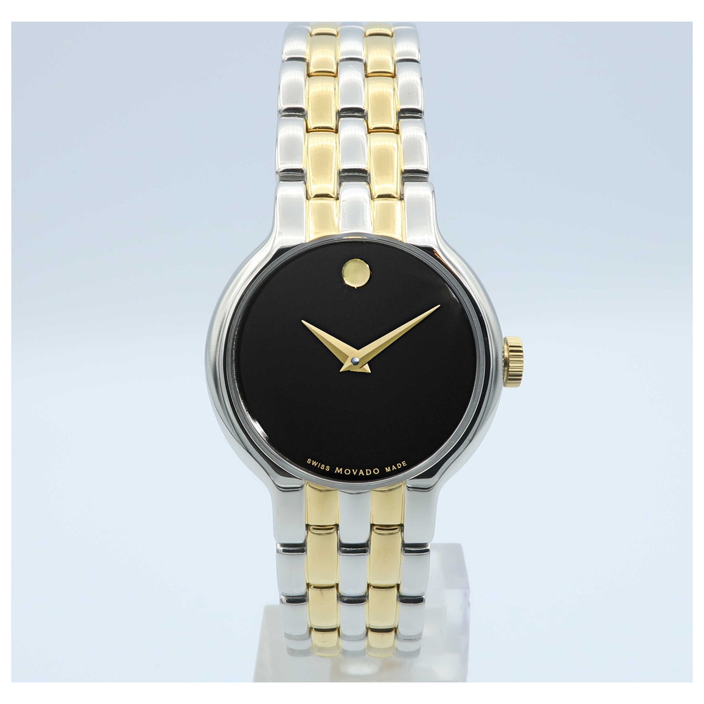 Front view of Movado Veturi Women's Swiss Quartz (Battery-Powered) Watch 0606933-SDV