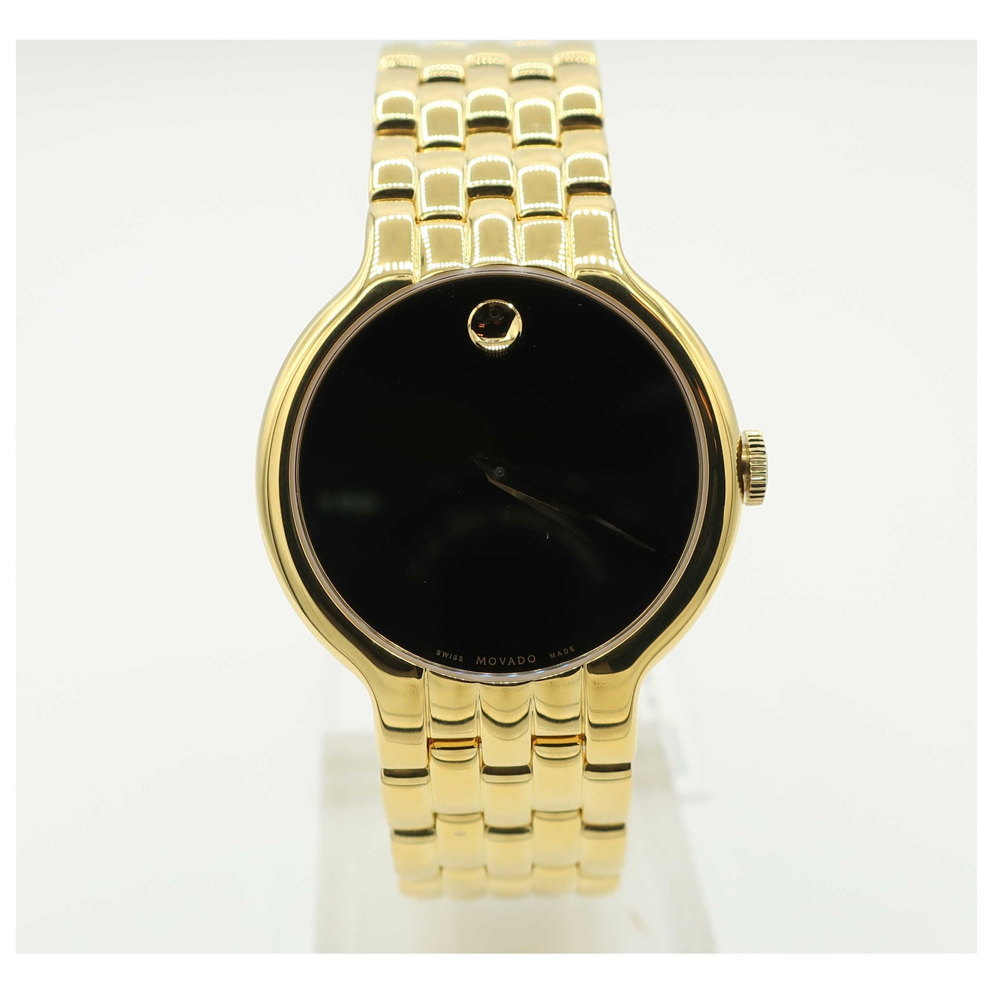 Front view of Movado Veturi Men's Swiss Quartz (Battery-Powered) Watch 0606934-SD