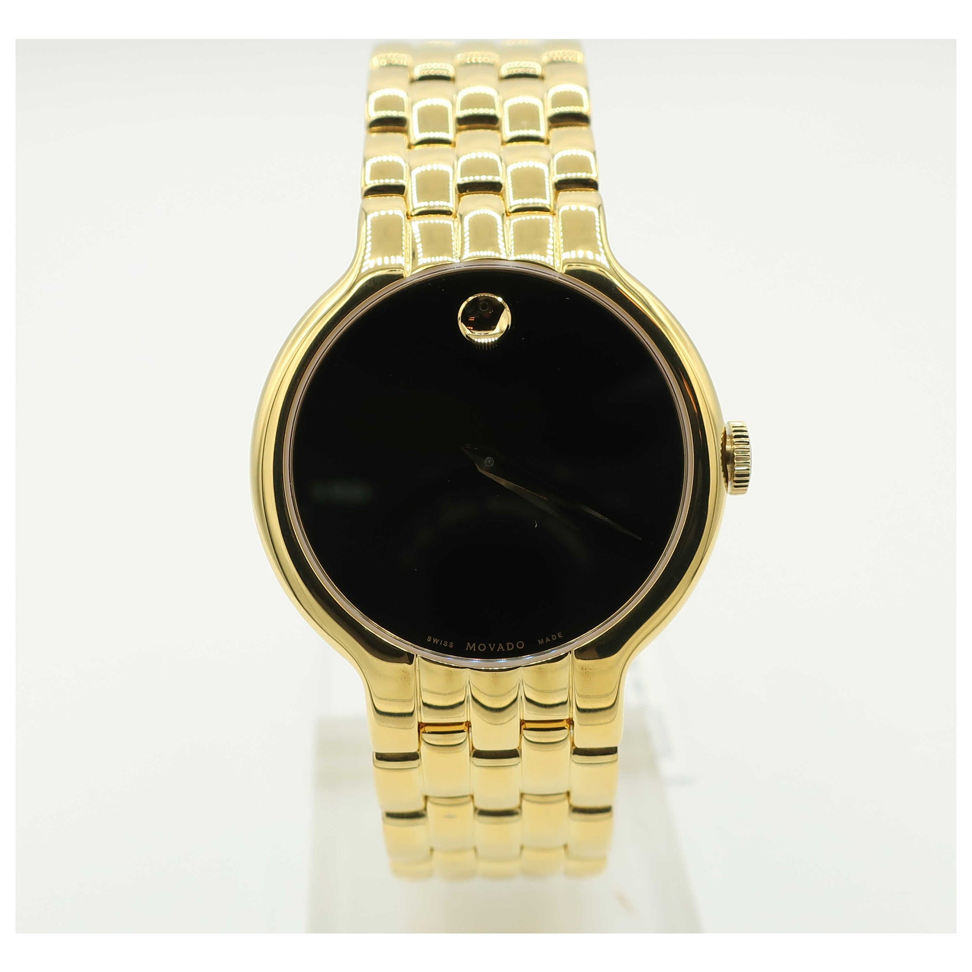 Front view of Movado Veturi Men's Swiss Quartz (Battery-Powered) Watch 0606934-SD