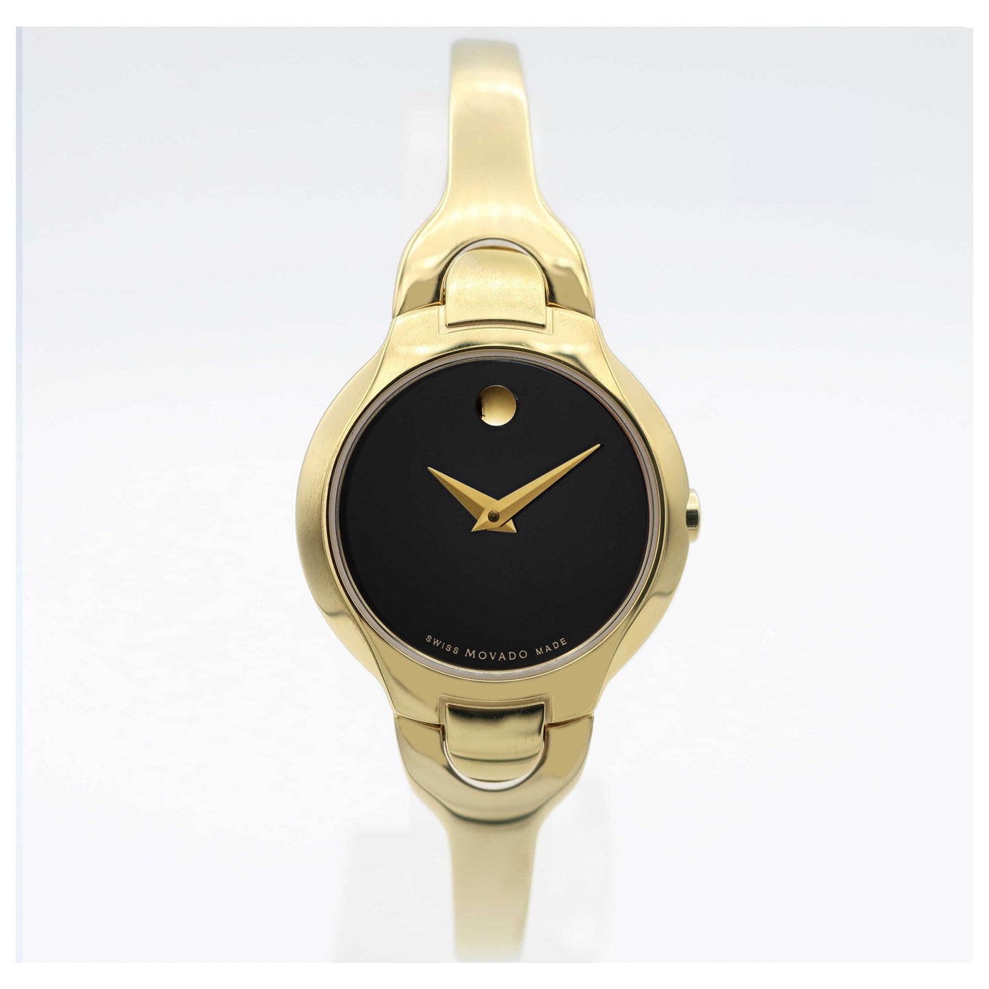 Front view of Movado Kara Women's Swiss Quartz (Battery-Powered) Watch 0606936-SD2