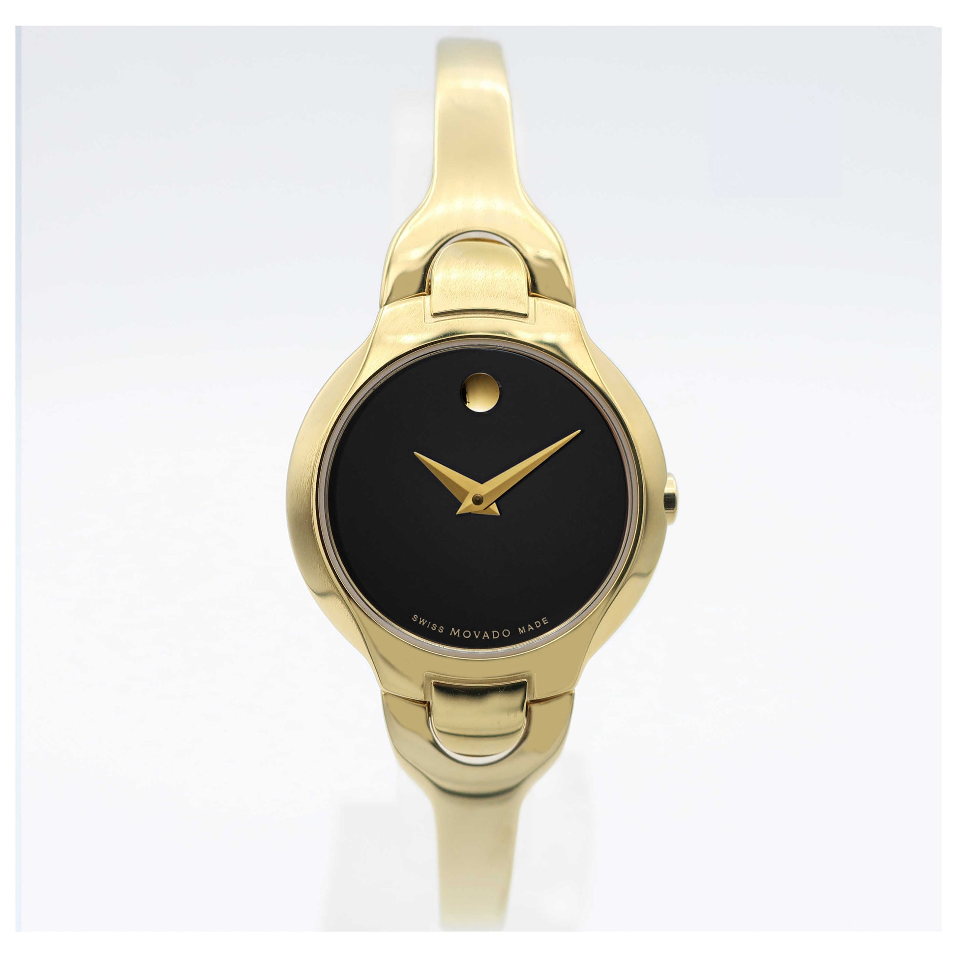 Front view of Movado Kara Women's Swiss Quartz (Battery-Powered) Watch 0606936-SD2