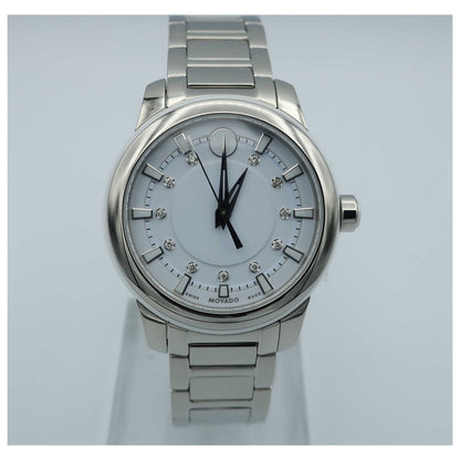 Front view of Movado Movado Collection Women's Swiss Quartz (Battery-Powered) Watch 0606943-SD