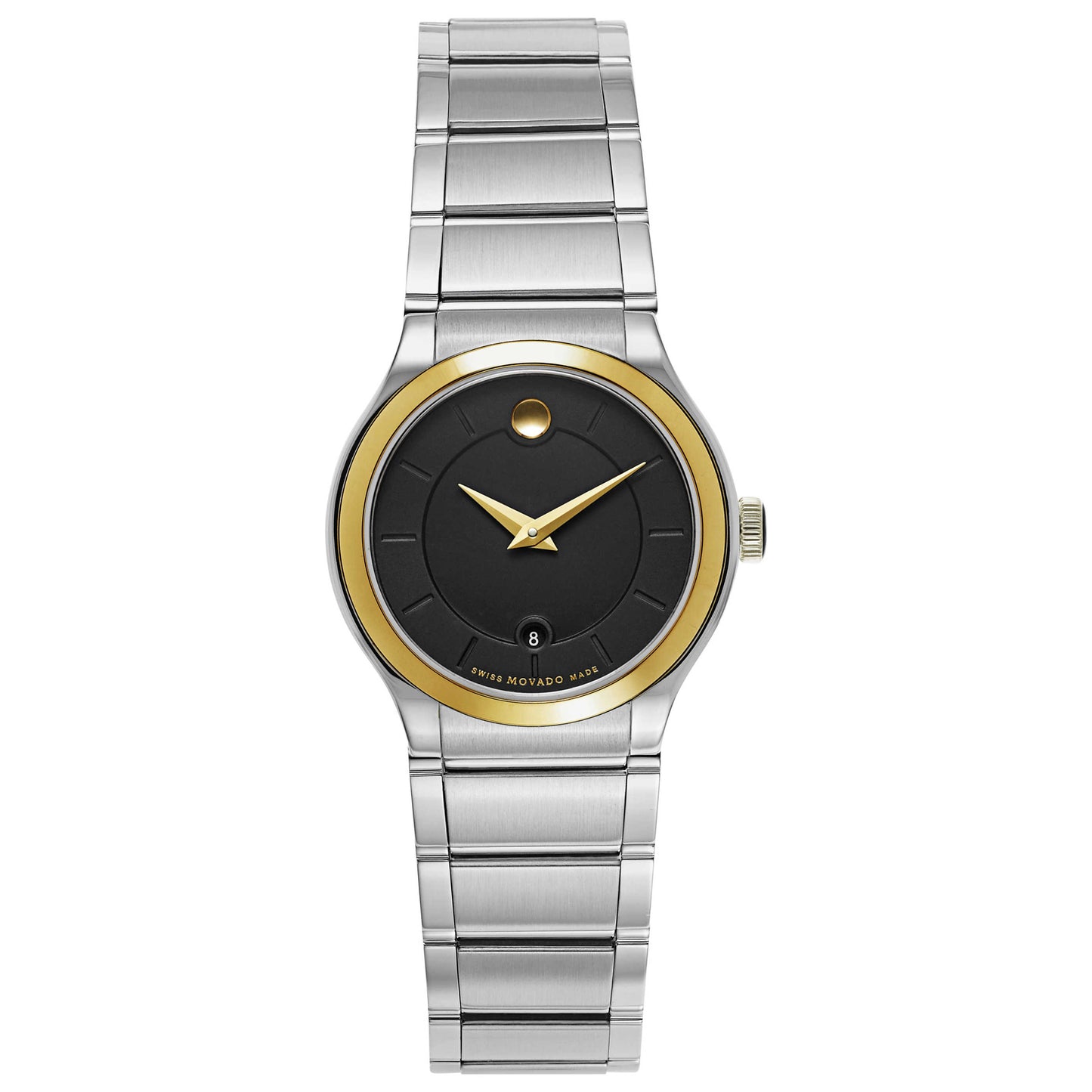 Front view of Movado Quadro Women's Swiss Quartz (Battery-Powered) Watch 0606955