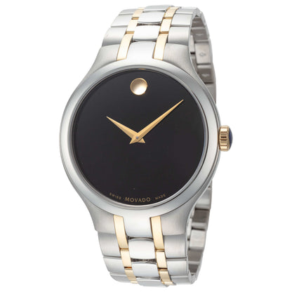 Front view of Movado Movado Collection Men's Quartz Watch 0606958