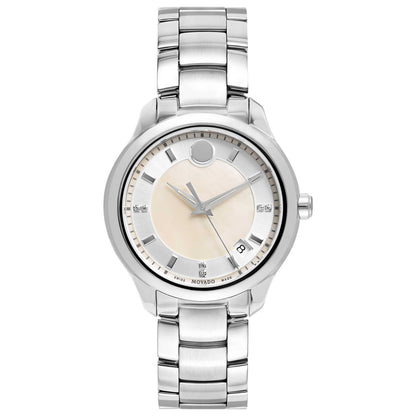 Front view of Movado Bellina Women's Swiss Quartz (Battery-Powered) Watch 0606978