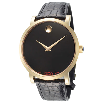 Front view of Movado Red Label Men's Automatic Watch 0607007