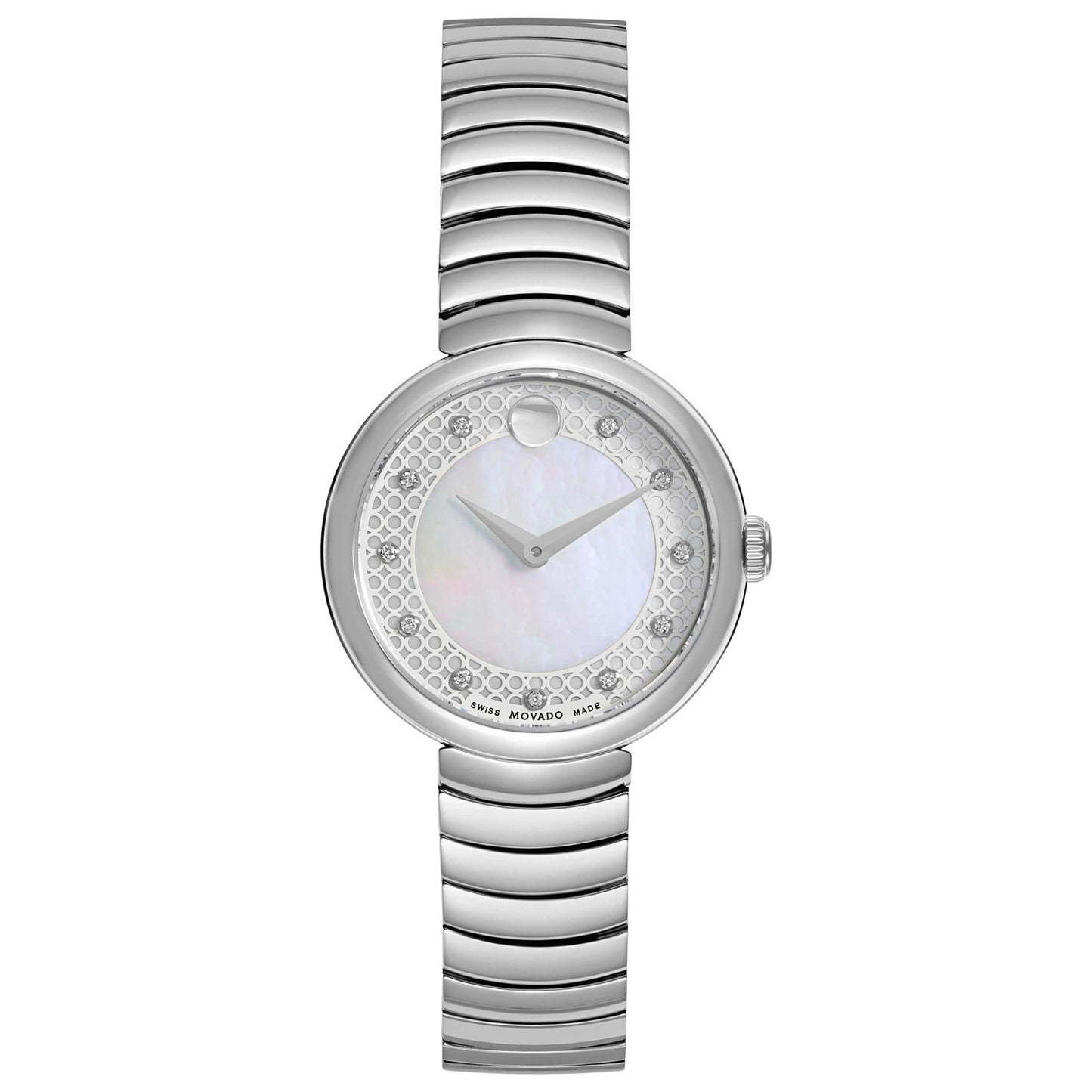 Front view of Movado Myla Women's Swiss Quartz (Battery-Powered) Watch 0607044