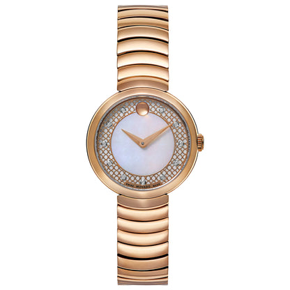 Front view of Movado Myla Women's Swiss Quartz (Battery-Powered) Watch 0607046