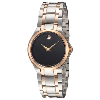 Front view of Movado Serio Women's Quartz Watch 0607084