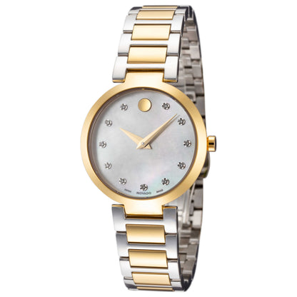 Front view of Movado Modern Women's Quartz Watch 0607103