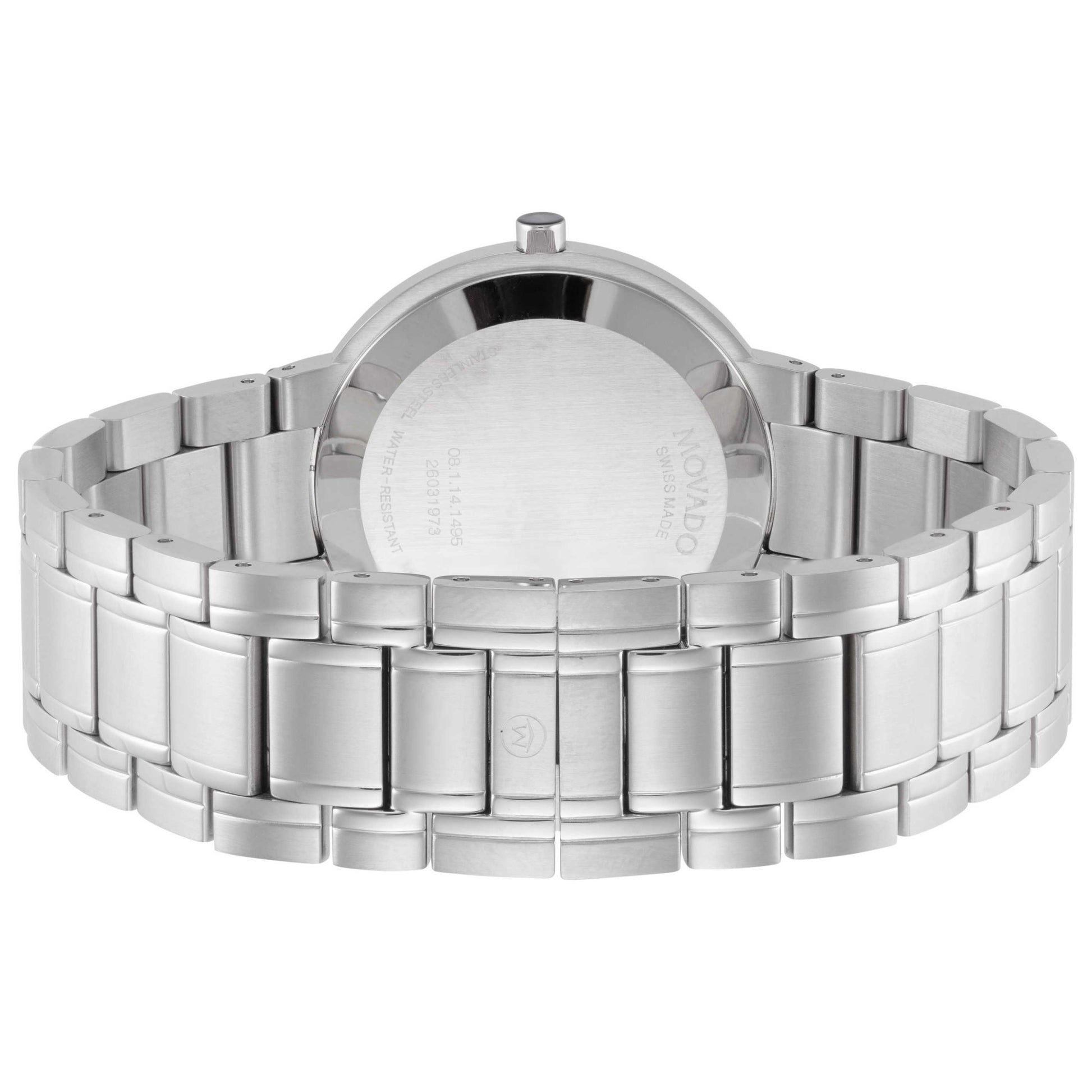 Back view of Movado Stiri Men's Quartz Watch 0607277