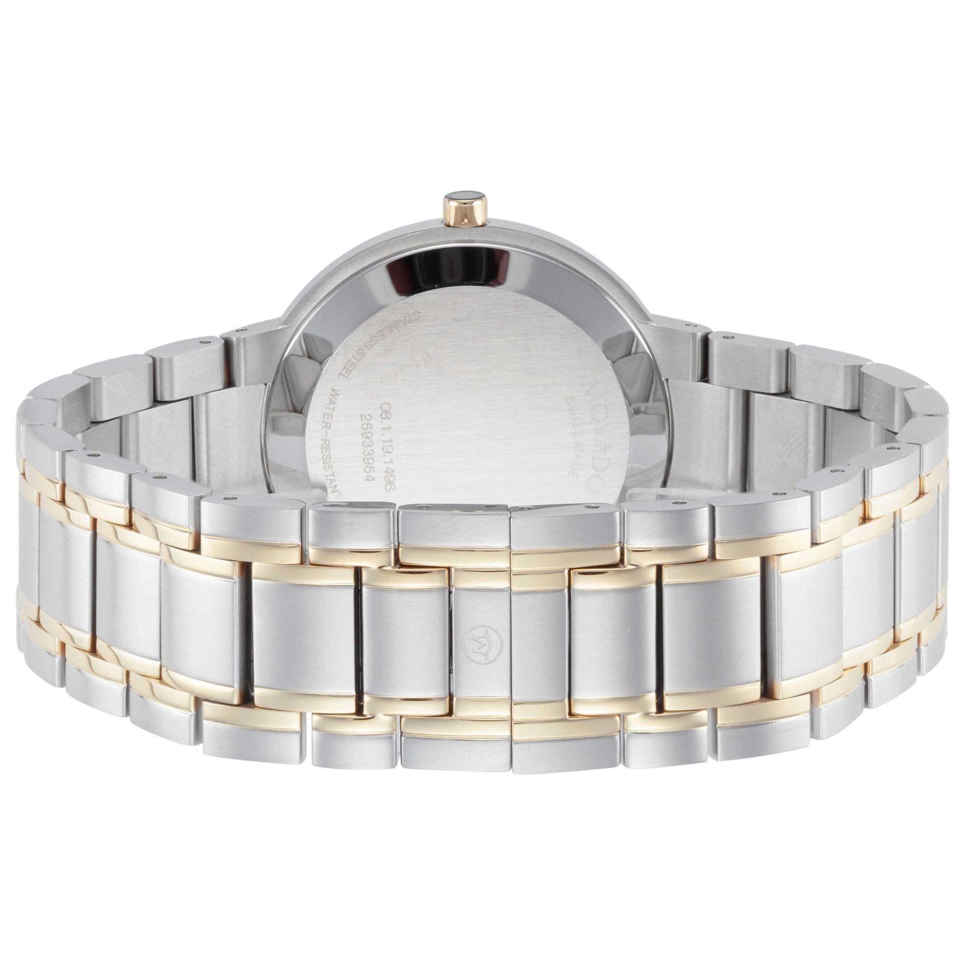 Back view of Movado Stiri Men's Quartz Watch 0607278