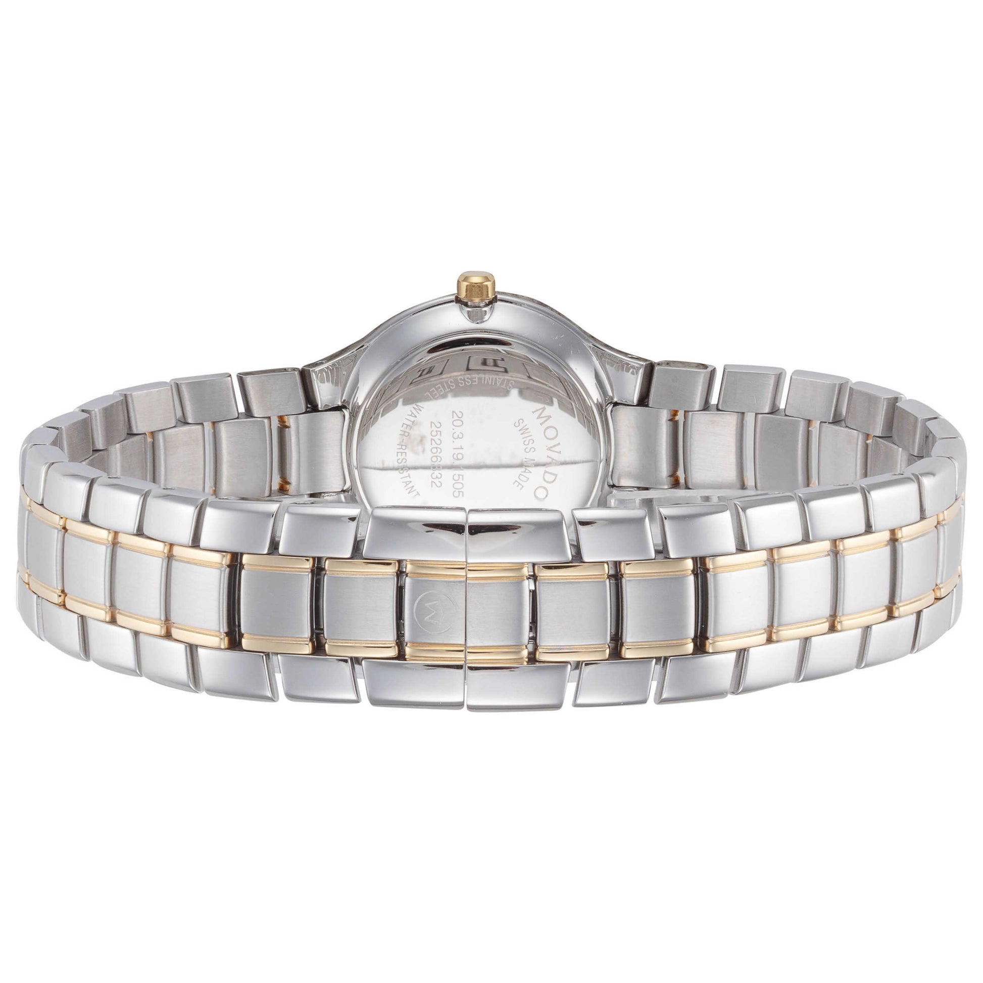 Back view of Movado Serio Women's Quartz Watch 0607289