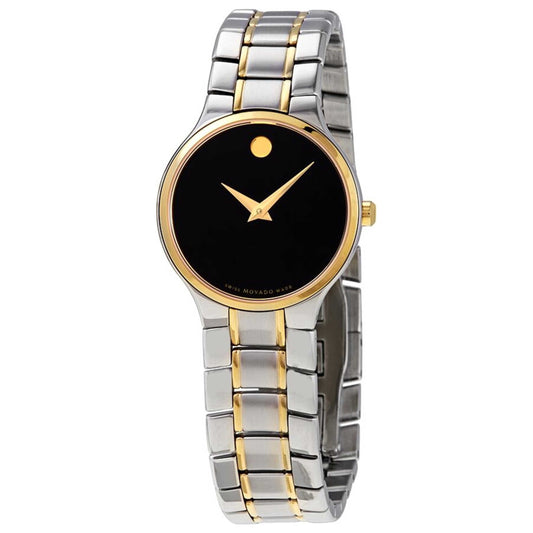 Front view of Movado Serio Women's Quartz Watch 0607289