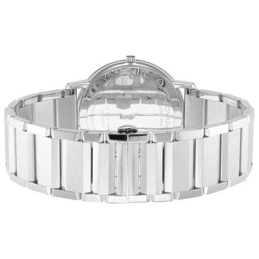 Back view of Movado Sapphire Men's Quartz Watch 0607407