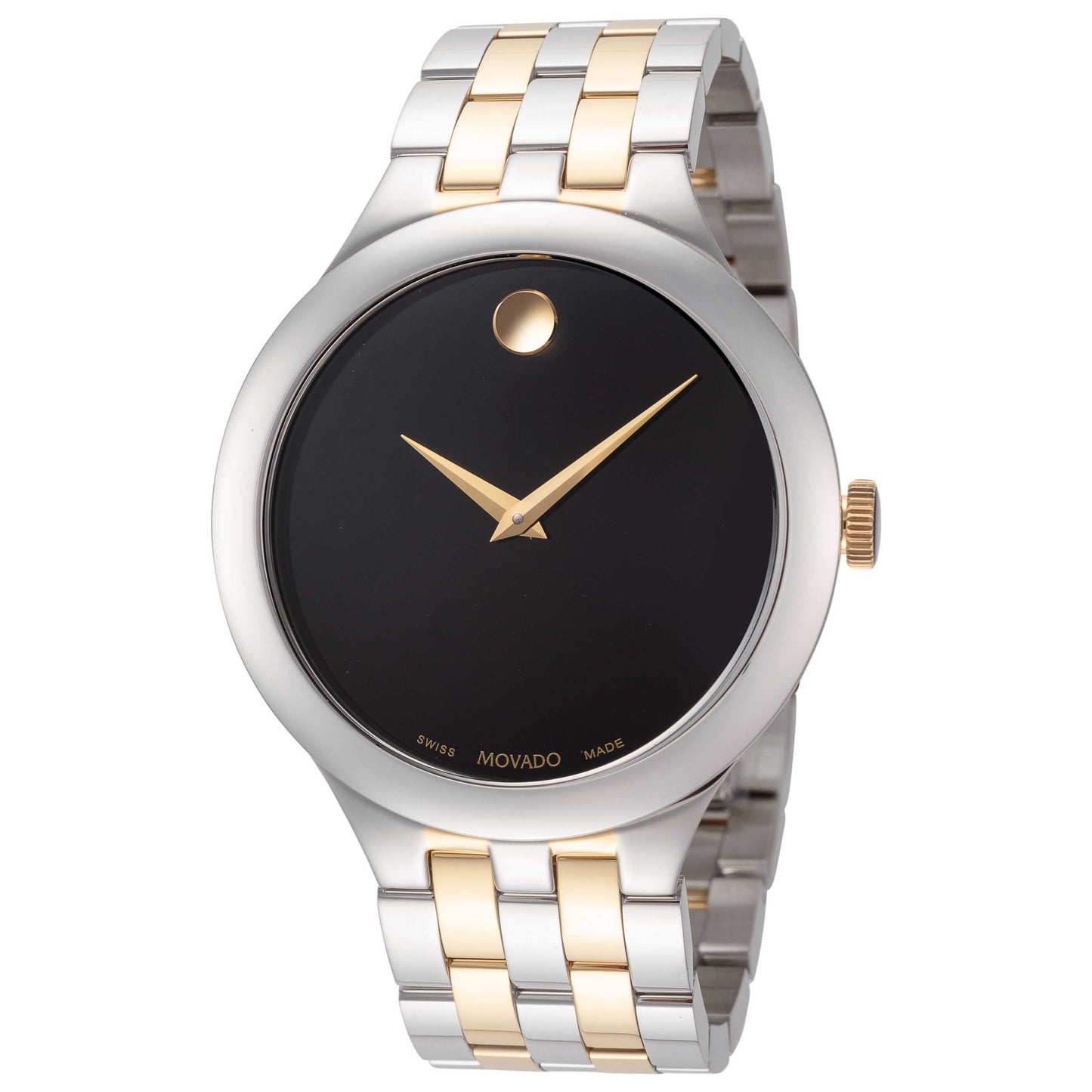 Front view of Movado Veturi Men's Quartz Watch 0607416