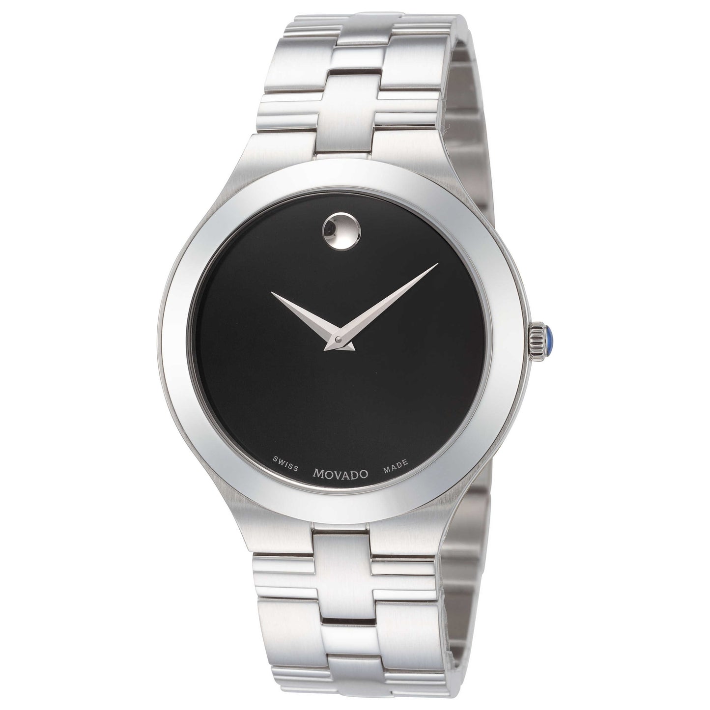 Front view of Movado Juro Men's Quartz Watch 0607442