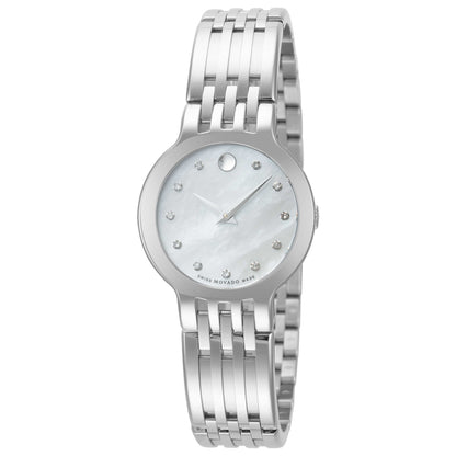 Front view of Movado Esperanza Women's Quartz Watch 0607498