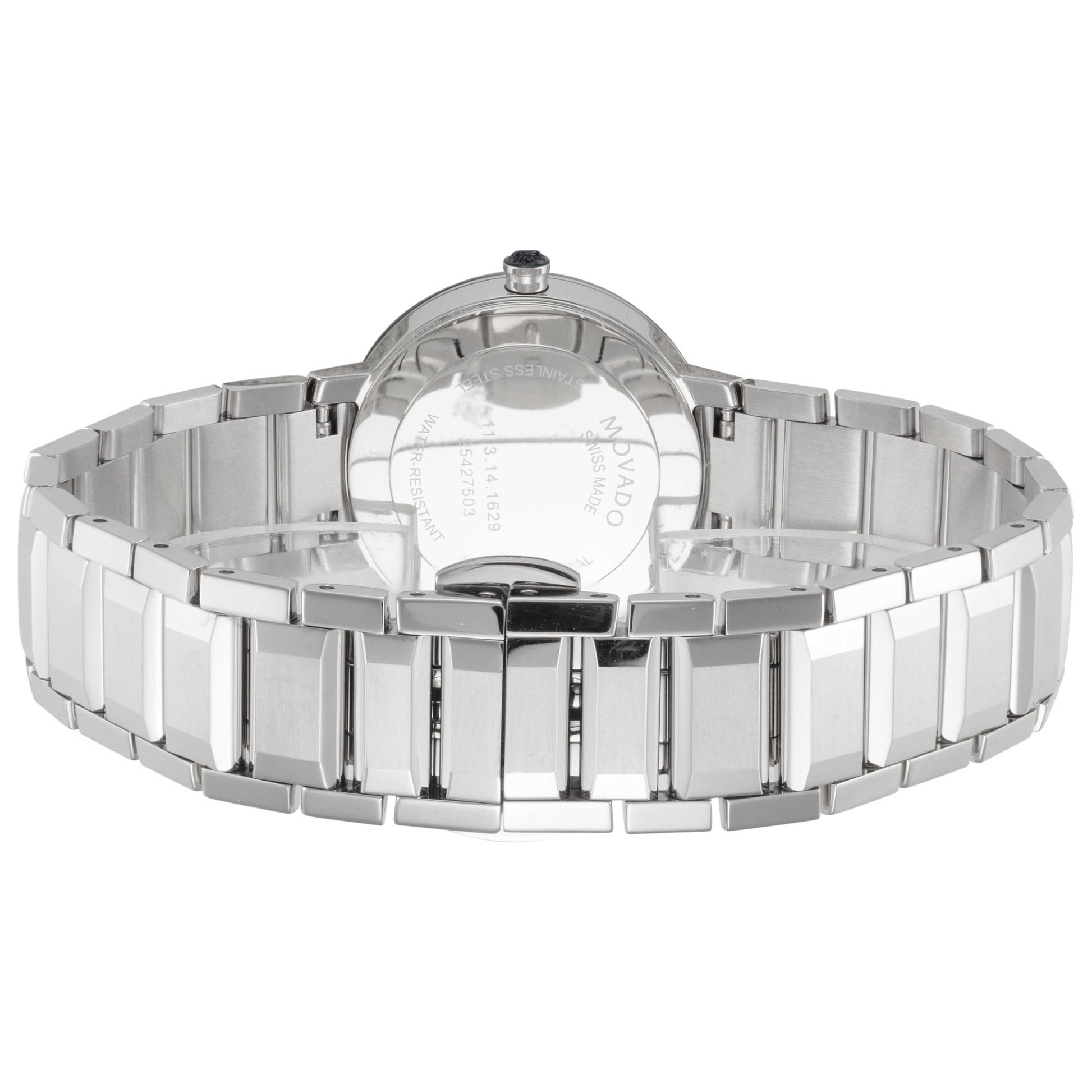 Back view of Movado Sapphire Women's Quartz Watch 0607547