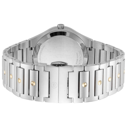 Back view of Movado SE Men's Quartz Watch 0607596